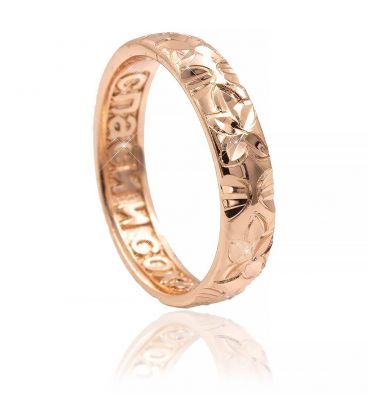 Кільце позолота з малюнком (Врятуй та Збережи всередині)