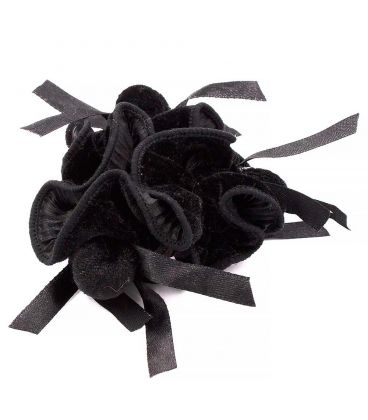 Резинка велюр "Шарики" 