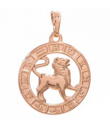Подвеска позолота "Знаки зодиака" Лев