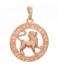 Подвеска позолота "Знаки зодиака" Лев