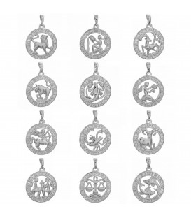 Набор подвесок родиум "3наки 3одиака" 