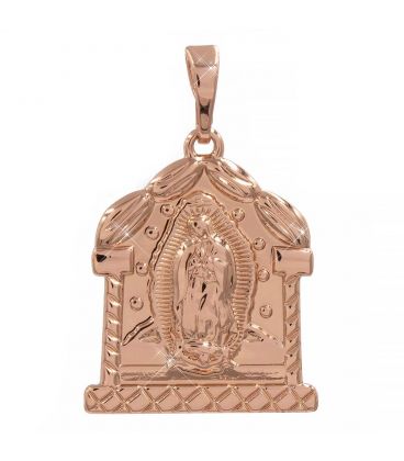 Подвеска (позолота (Медицинское золото)) Ладанка Иконка Богородица