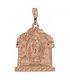 Подвеска (позолота (Медицинское золото)) Ладанка Иконка Богородица