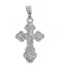 Кулон Xuping родий Крестик с распятием