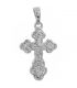 Кулон Xuping родій Хрестик з розп'яттям