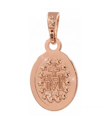 Підвіска позолота Овальна ладанка - Богородиця (1,3 см)