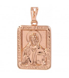 Подвеска позолота Ладанка - Иисус