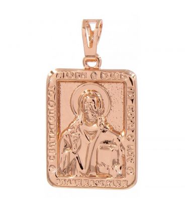 Подвеска позолота Ладанка - Иисус