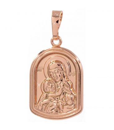 Підвіска позолочена Богородиця