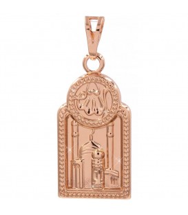 Підвіска позолота, ладанка мечеть (з мусульманськими символами)