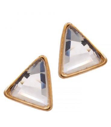 Сережки-гвоздики "Бол. треуг.кам."