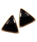 Сережки-гвоздики "Бол. треуг.кам."