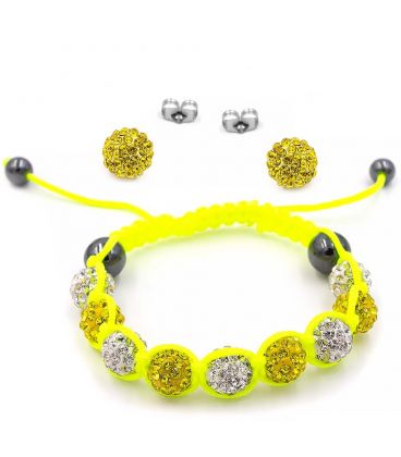 Набор «Шамбала» - браслет+серьги