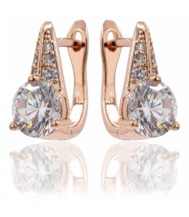 Сережки з цирконієм.