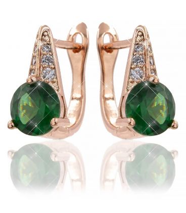 Сережки з цирконієм.