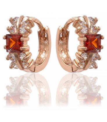 Сережки класичні позолота "Бантік" (Медичне золото)