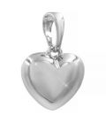 Підвіска Xuping родіум "Серце об'ємне" 1 см 324702(1)
