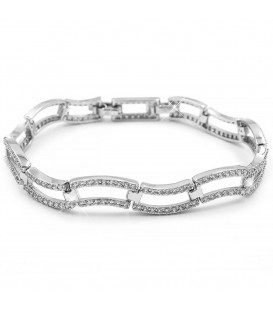 Браслет родій "Хвилі" (0,6/16-18 см)