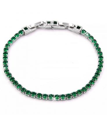 Браслет «Квадраты» родий (0,3/16-18 см)