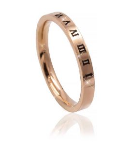 Кільце Xuping "Римські цифри" (медична сталь)