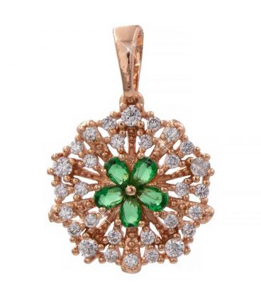 Підвіска "Квітка" позолота (Медичне золото)