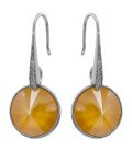 Сережки Swarovski родій