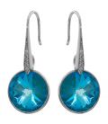 Серьги Swarovski родий