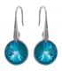 Сережки Swarovski родій
