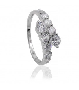 Кільце "Обійми" родіум