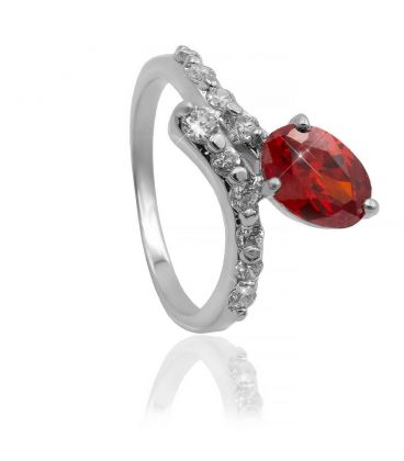 Кільце "Ягідка" родіум