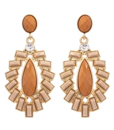 Сережки вечірні "Павич"