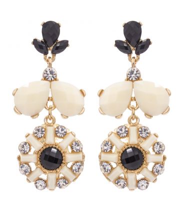 Серьги вечерние “Цветок”