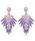 Сережки вечірні "Крила ангела"