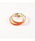 Серьги-кольца эмаль 3,5см