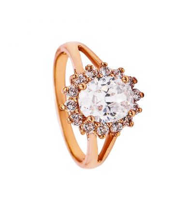 Кільце позолота "Квітка"