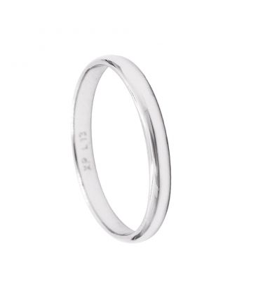 Кольцо родиум обручальное Ширина 0,3 см 