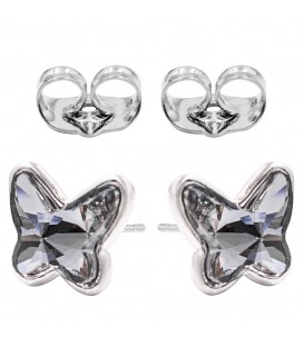 Сережки (гвоздики) Swarovski Метелик