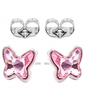 Сережки (гвоздики) Swarovski Метелик