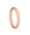 Обручальное кольцо, позолота 3 мм