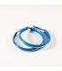 Сережки-кільця емаль тонкі, 5 см