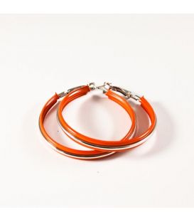 Сережки-кільця емаль тонкі, 5 см