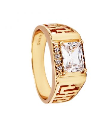 Печатка лимонна позолота