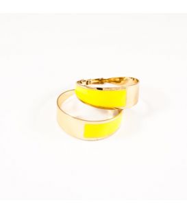 Сережки емаль широкі (кільце 4 см)