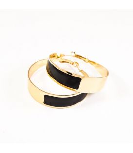 Серьги эмаль широкие (квадрат 5 см.)