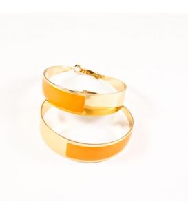 Серьги эмаль широкие (квадрат 5 см.)