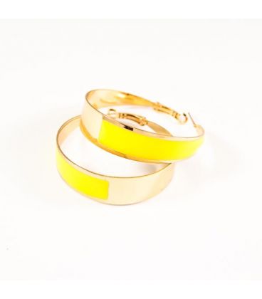 Серьги эмаль широкие (квадрат 5 см.)