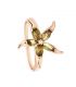 Кольцо позолота "Цветок"