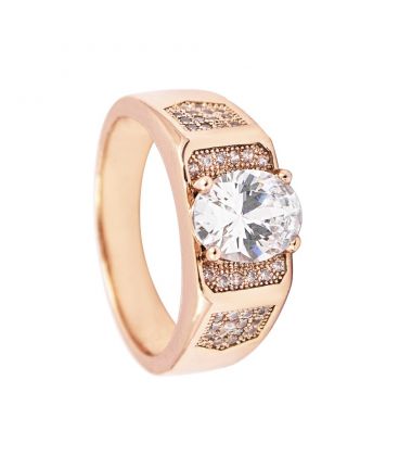 Печатка мужская с овальным камнем