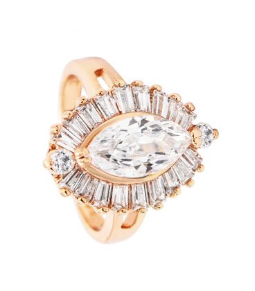 Кільце позолота "Маркіз"