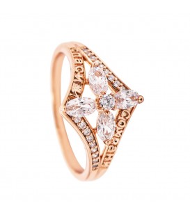 Кольцо позолота "Спаси и Сохрани"